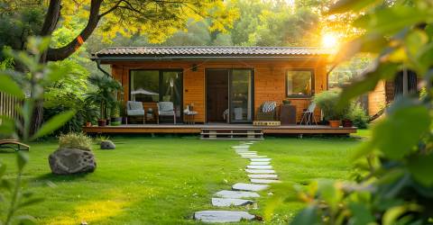 Mantelzorgwoning; extra huis op het erf van een huis